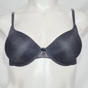 34DD‎ Gilligan O'Malley Lightly Lined "Favorite Bra" Lace UW Bra Black